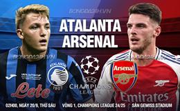 Nhận định Atalanta vs Arsenal (2h00 ngày 20/9): Chờ Pháo thủ vượt khó