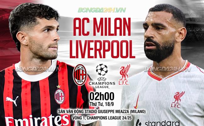 AC Milan đấu với Liverpool